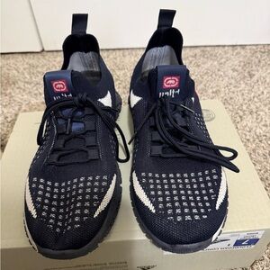 Ecko Unltd Blue and White Athletic Sneakers